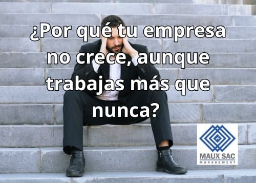 Por qué tu empresa no crece, aunque trabajas más que nunca